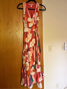 hutch lisa maxi dress Hutch | Dresses | B43 Hutch Lisa Maxi Dress Medium Sage Green Floral  Spaghetti Strap Wedding